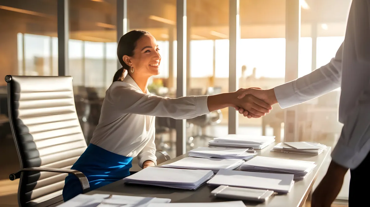 Coach motivacional guiando proceso